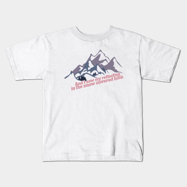 Landslide 3 Kids T-Shirt by blurryfromspace